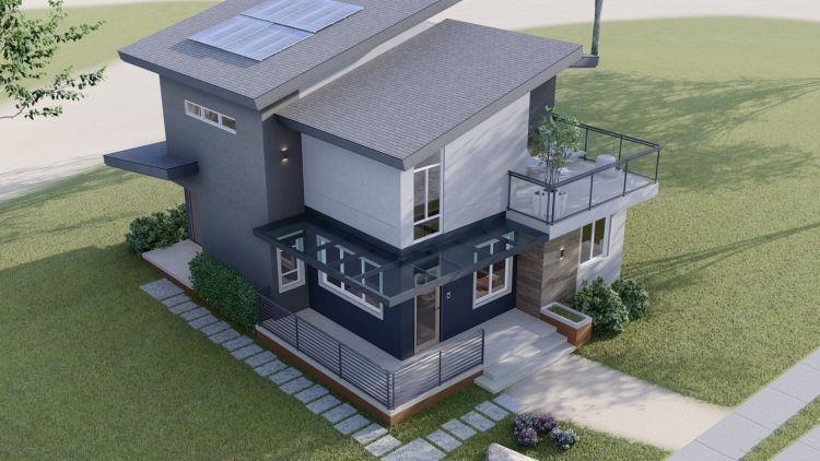 166 SQ.M. Small House Design Plans 8.50m x 10.00m With 3 Bedroom