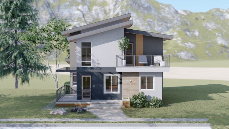 166 SQ.M. Small House Design Plans 8.50m x 10.00m With 3 Bedroom