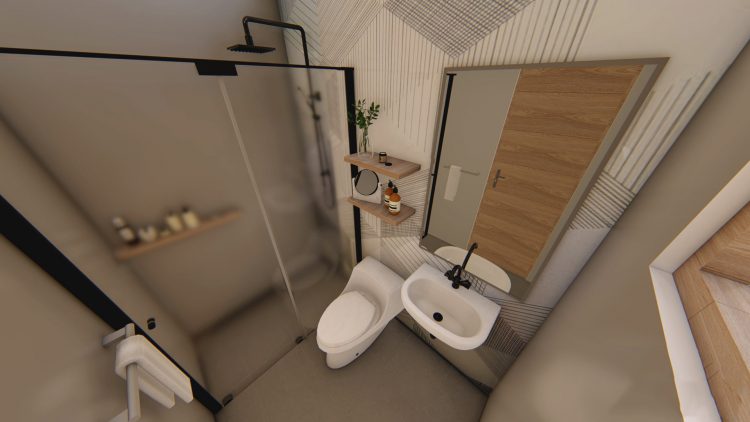 72 SQ.M. One-Storey House Design With 2Bedroom