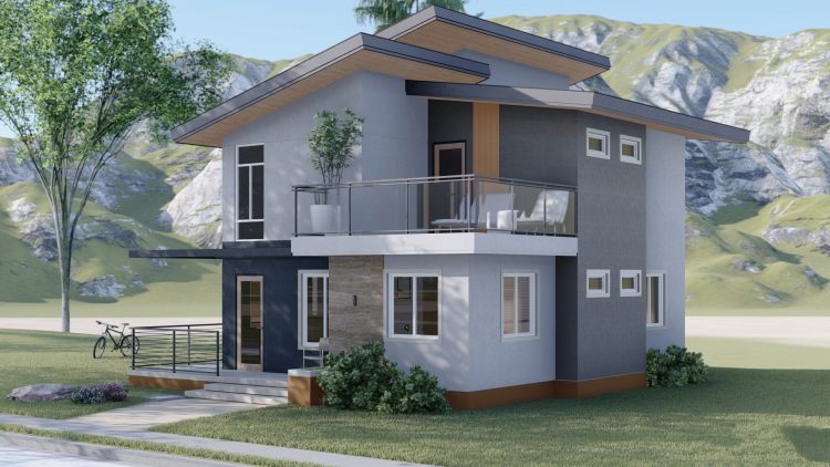 166 SQ.M. Small House Design Plans 8.50m x 10.00m With 3 Bedroom