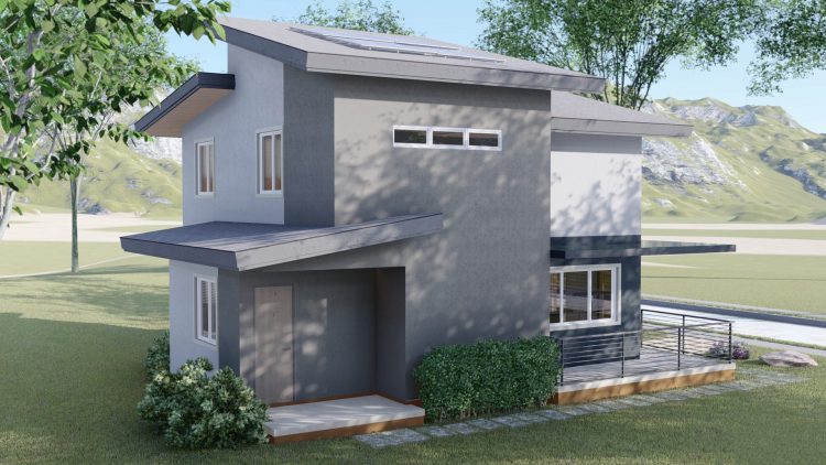 166 SQ.M. Small House Design Plans 8.50m x 10.00m With 3 Bedroom