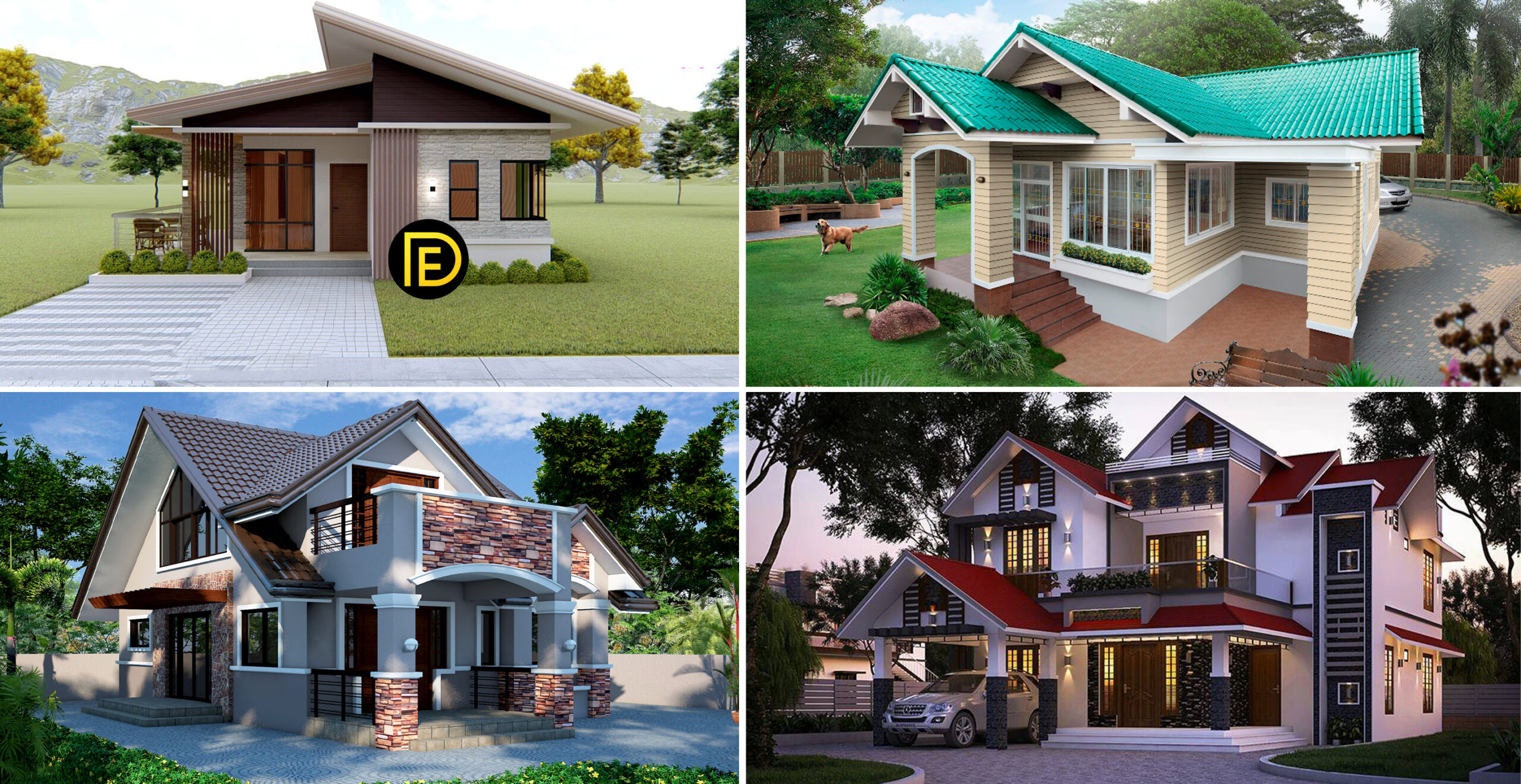40+Moden Bungalow House Design Ideas