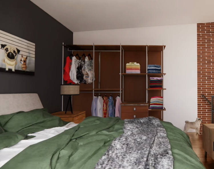 45 SQ.M. Small Loft House Design Plans 6.0m x 7.0m 