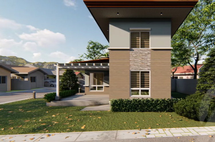 45 SQ.M. Small Loft House Design Plans 6.0m x 7.0m 