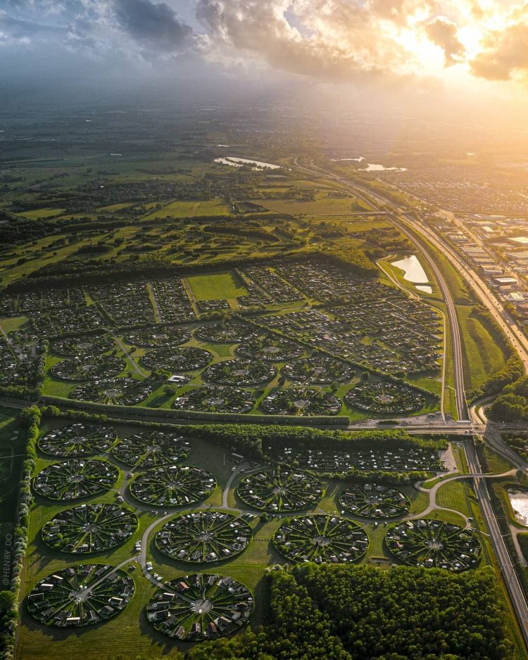 The Eco-friendly Brøndby Garden City, Copenhagen, Denmark