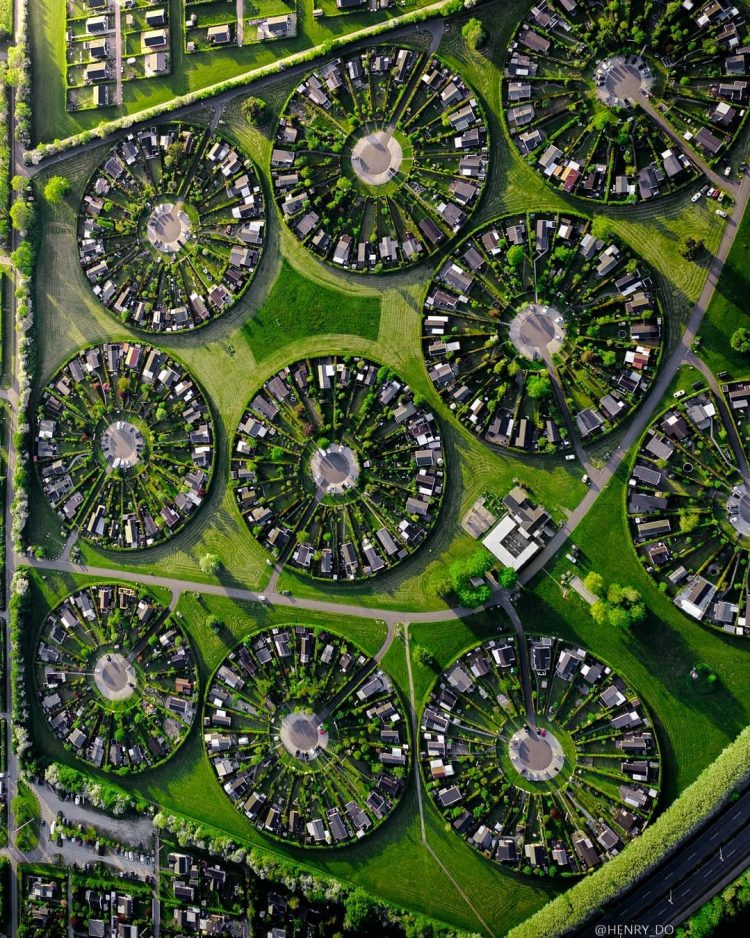 The Eco-friendly Brøndby Garden City, Copenhagen, Denmark