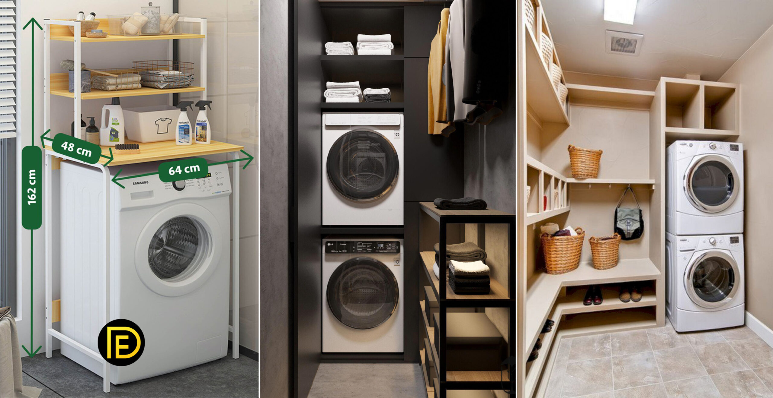 Lovely And Functional Laundry Room Ideas
