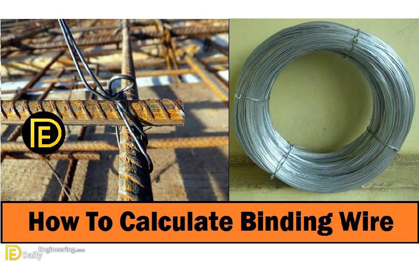 How To Calculate Quantity Of Binding Wire For Steel Works