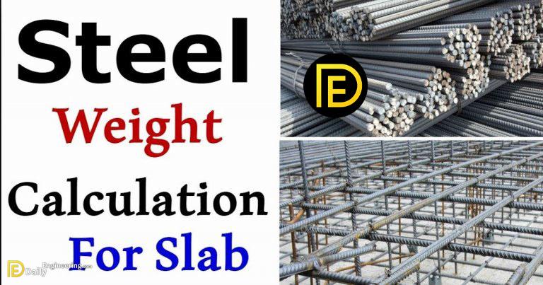 How To Calculate Quantity Of Steel In Slab?