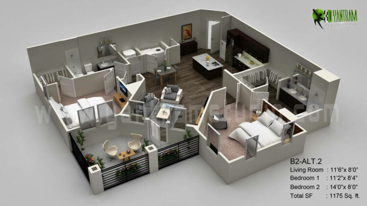 Top Amazing 3D Floor Plans