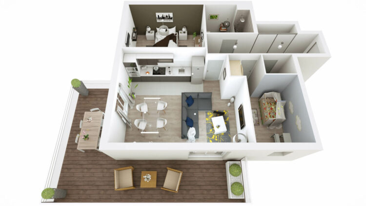 Top Amazing 3D Floor Plans