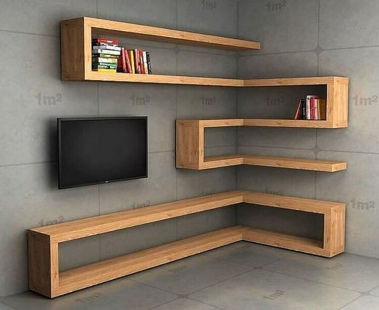 35 Smart Corner Shelf Design Ideas That Will Change Your Room Style