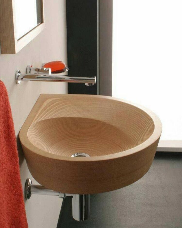 30 Incredible Wooden Sink Design Ideas For Your Home