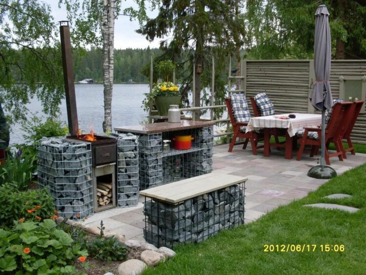 Gabion Projects For Your Home Interiors And Outdoors