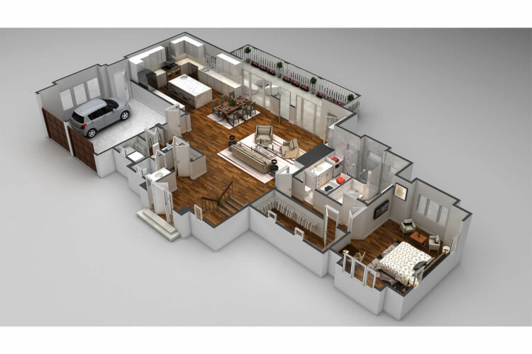 Top Amazing 3D Floor Plans
