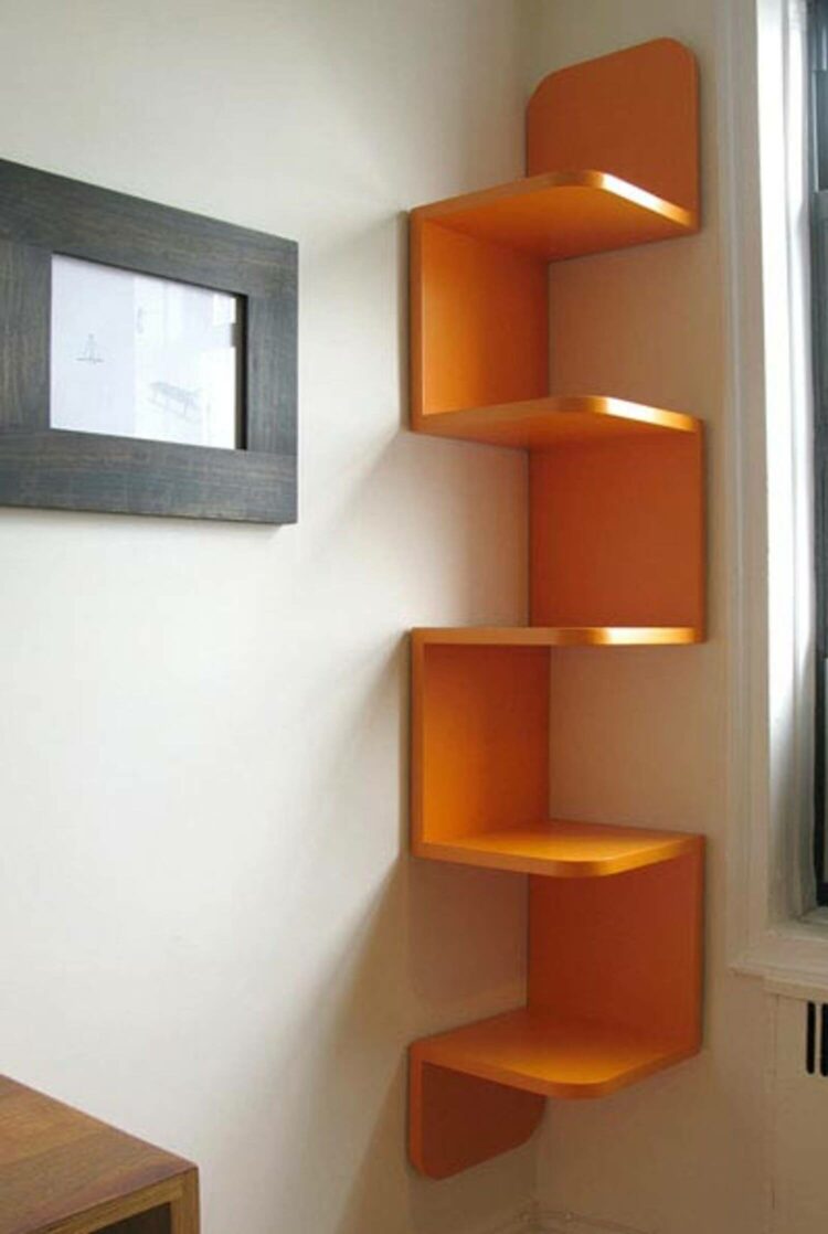 35 Smart Corner Shelf Design Ideas That Will Change Your Room Style