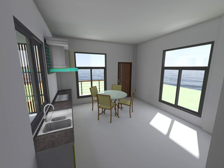 Modern Single Storey House With Plan