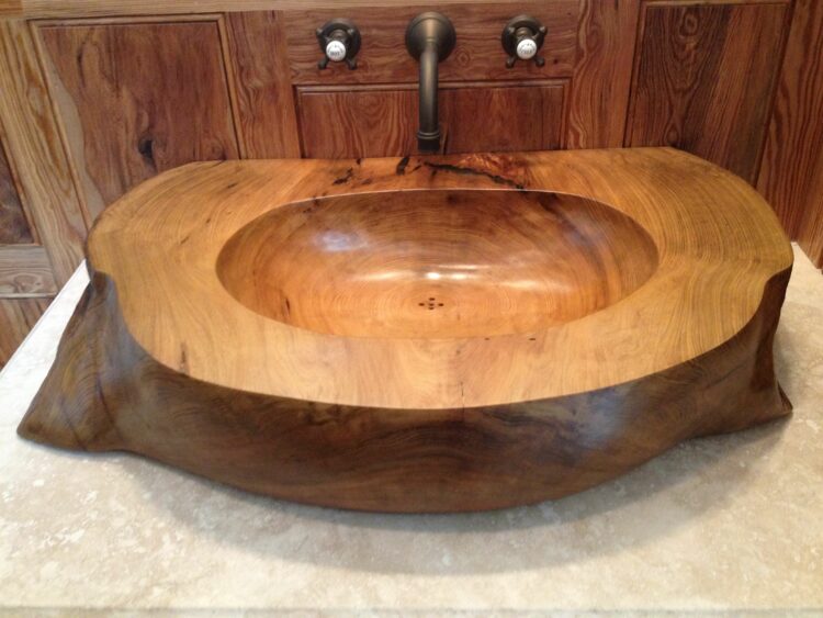 30 Incredible Wooden Sink Design Ideas For Your Home