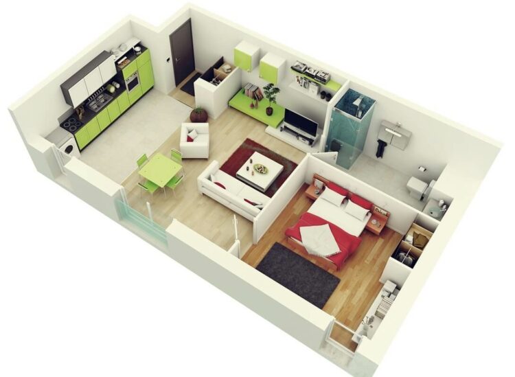 Top Amazing 3D Floor Plans