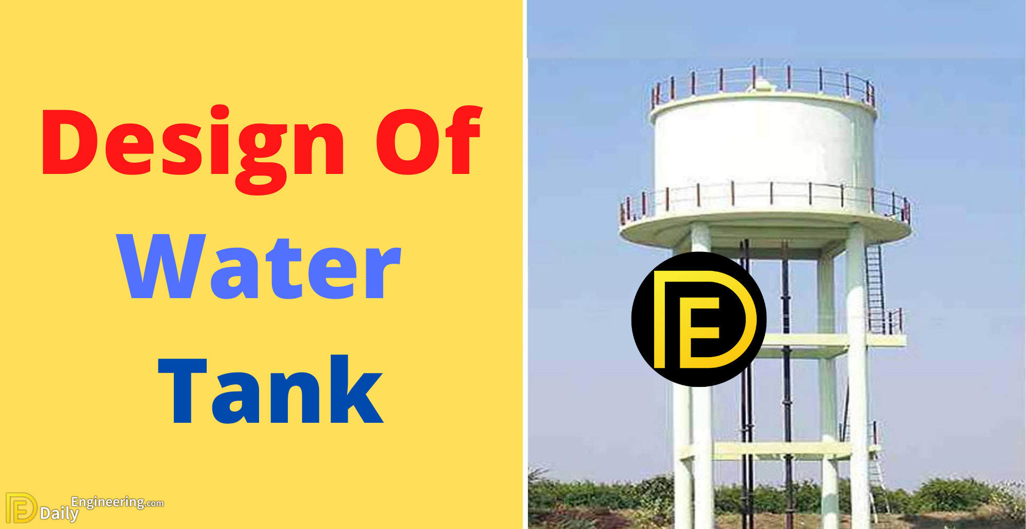 Design Of Water Tank Daily Engineering   Design Of Water Tank 