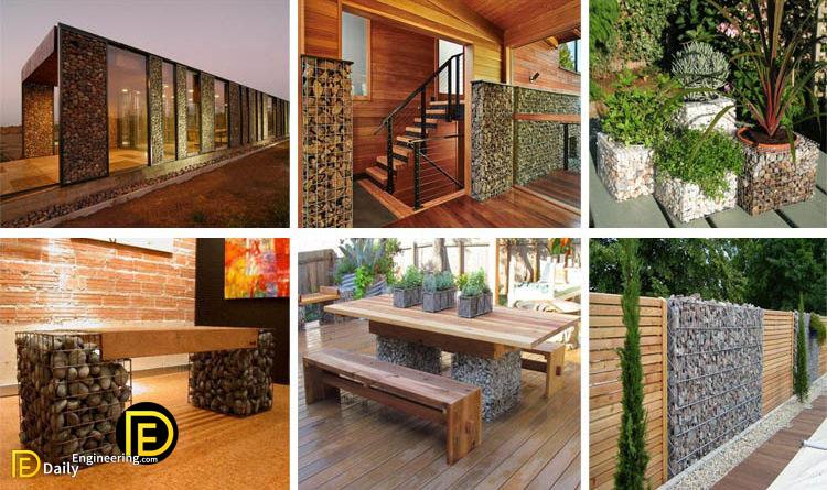 Gabion Projects For Your Home Interiors And Outdoors