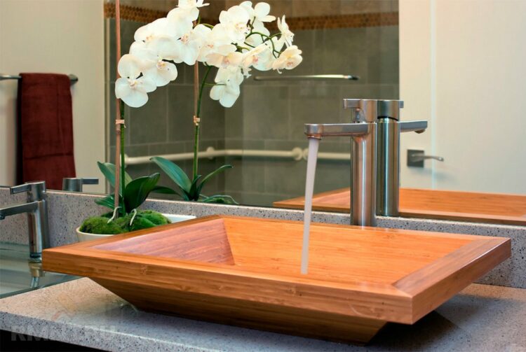 30 Incredible Wooden Sink Design Ideas For Your Home