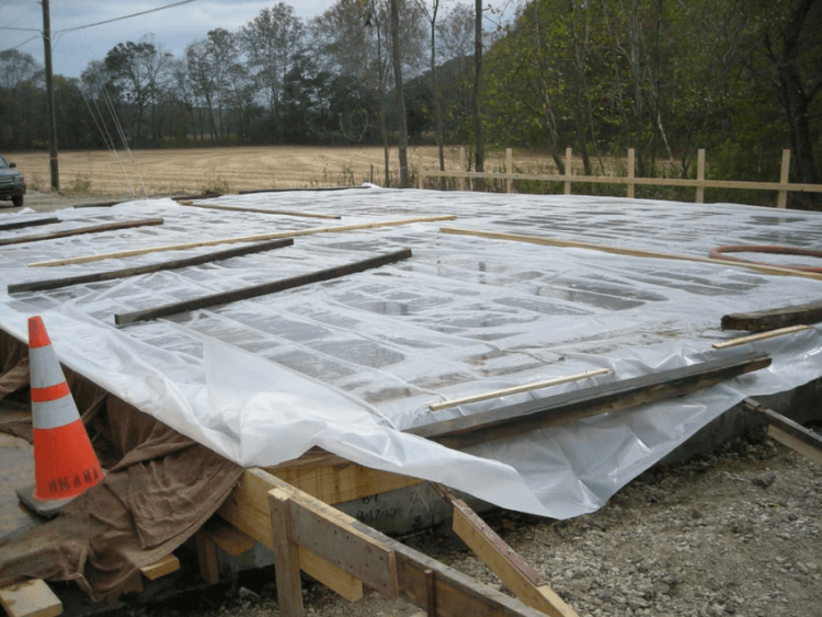 Methods Of Curing Concrete And Curing Periods