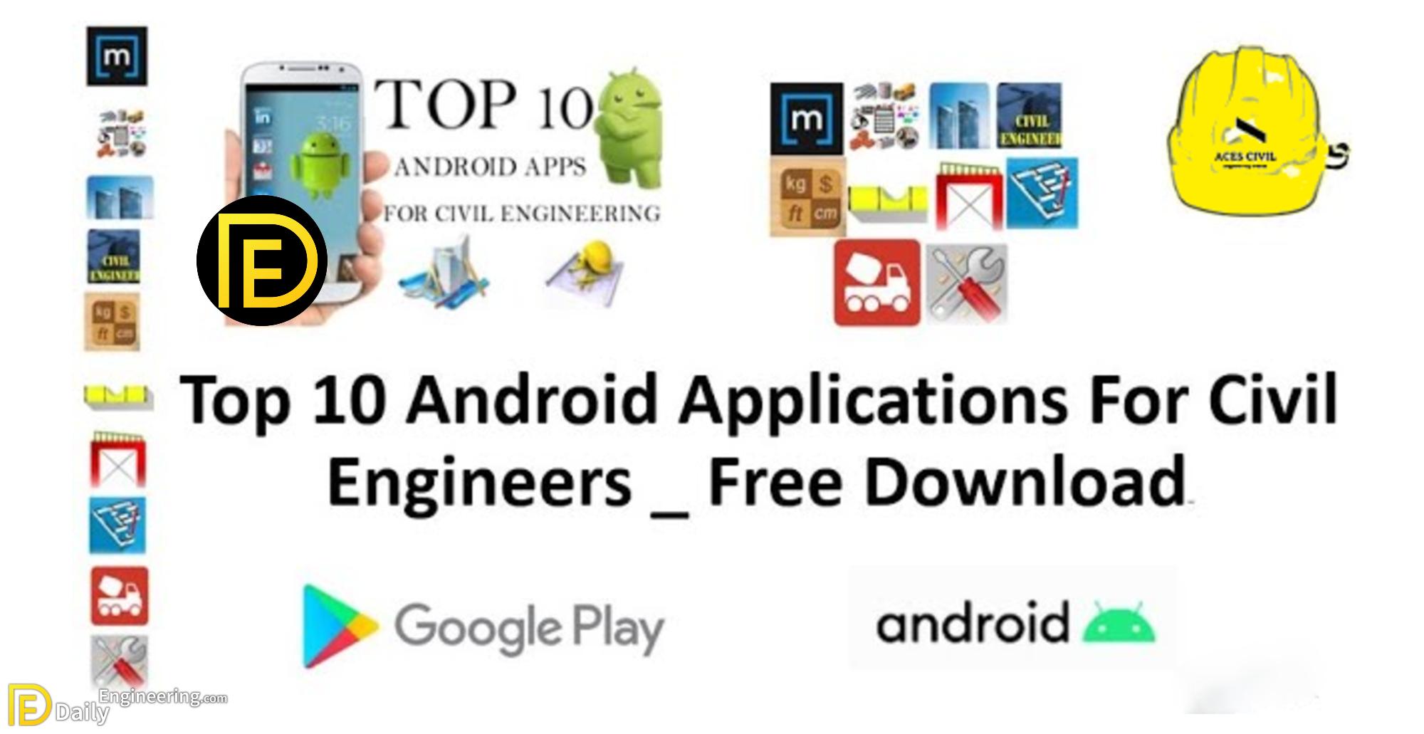 Top 10 Android Apps For Civil Engineer - Daily Engineering