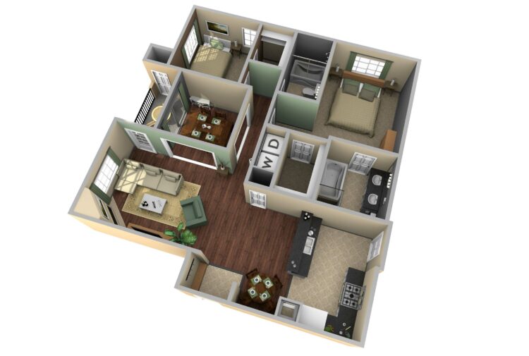 Top Amazing 3D Floor Plans
