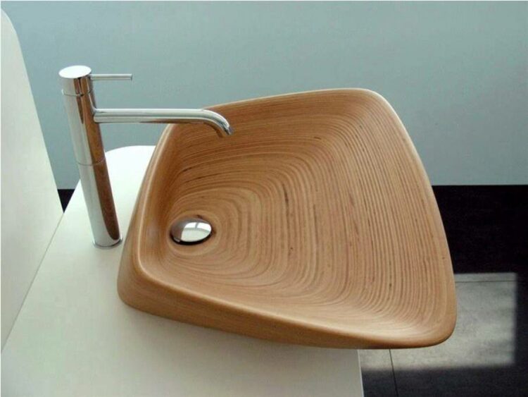 30 Incredible Wooden Sink Design Ideas For Your Home