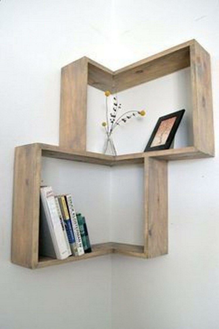 35 Smart Corner Shelf Design Ideas That Will Change Your Room Style