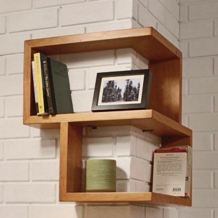 35 Smart Corner Shelf Design Ideas That Will Change Your Room Style