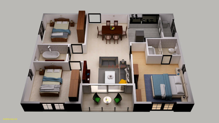 Top Amazing 3D Floor Plans