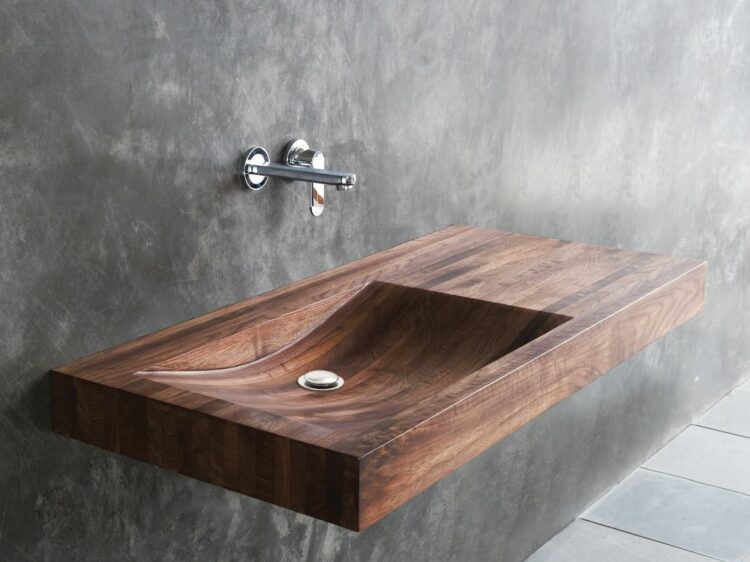 30 Incredible Wooden Sink Design Ideas For Your Home