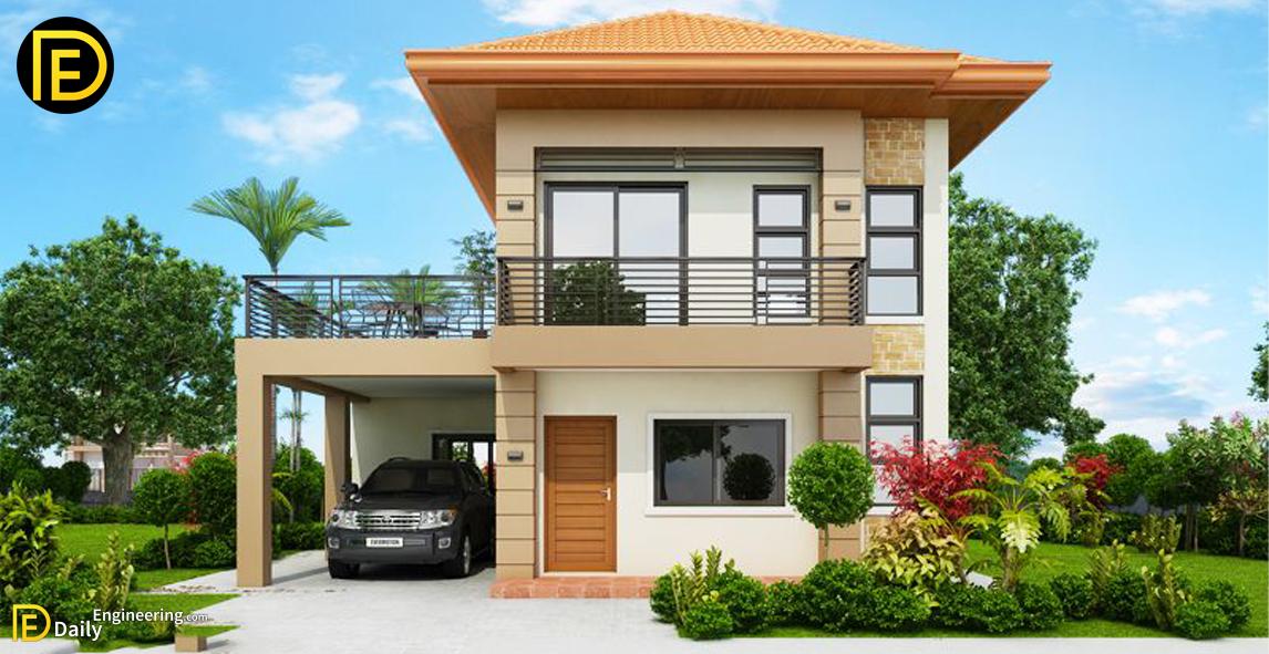 Havana – Two Story House With Spacious Terrace + Plan