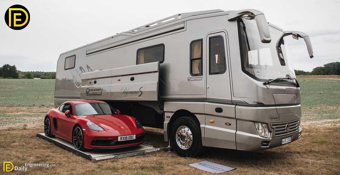 This $1.7 Million Motor Home With Its Own Garage May Look Like An Ordinary Bus From Outside, But Only Until You Step Inside
