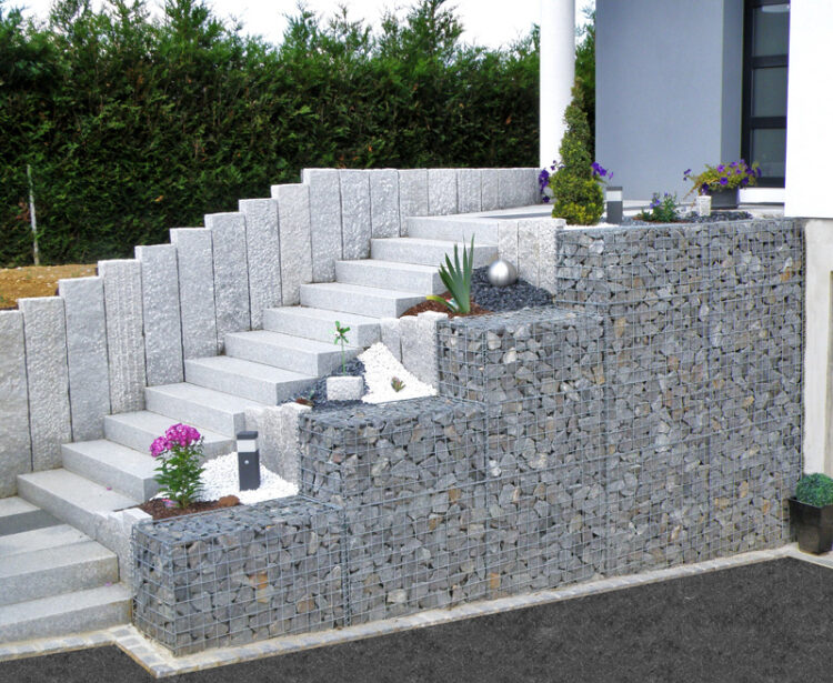 Top 50 Modern Gabion Planter Ideas And Learn How To Build It