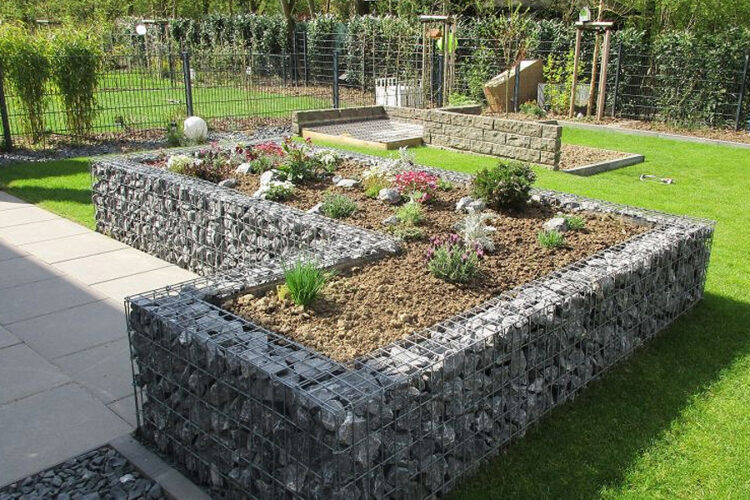 Top 50 Modern Gabion Planter Ideas And Learn How To Build It