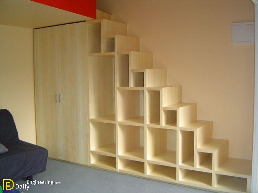 Стеллаж этаж. Лестница с полочками. Полки ступеньками. Лестница шкаф. Стеллаж.