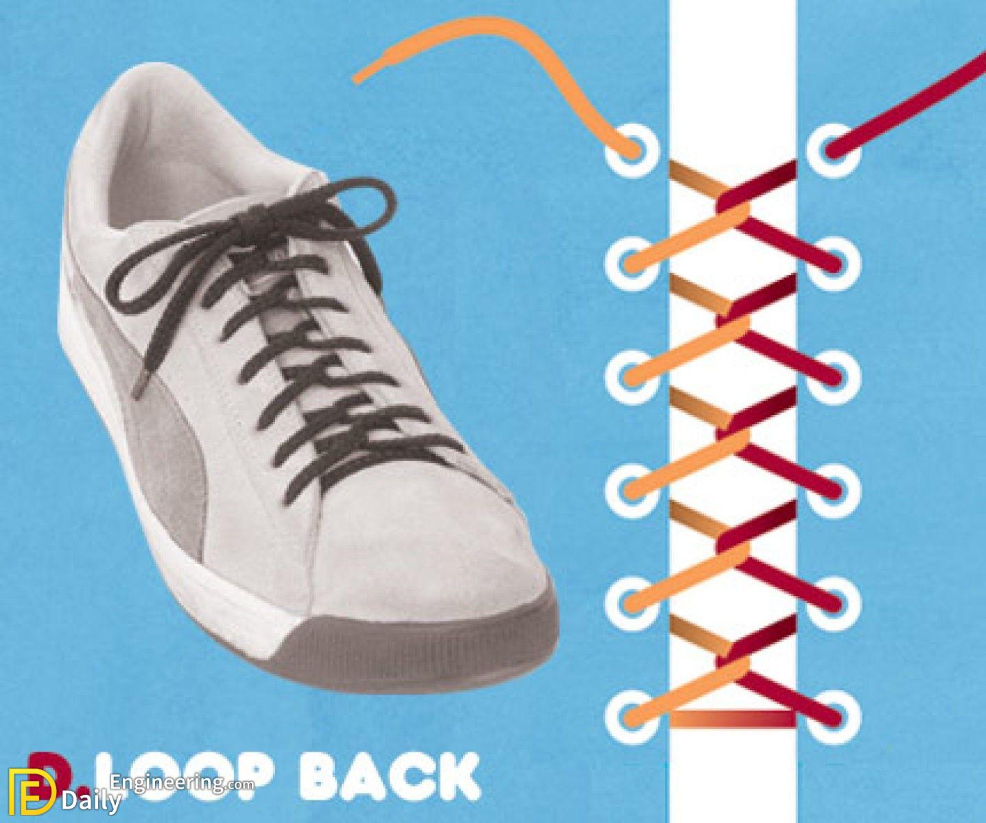 15 Different Cool Ways To Tie Shoelaces - Daily Engineering