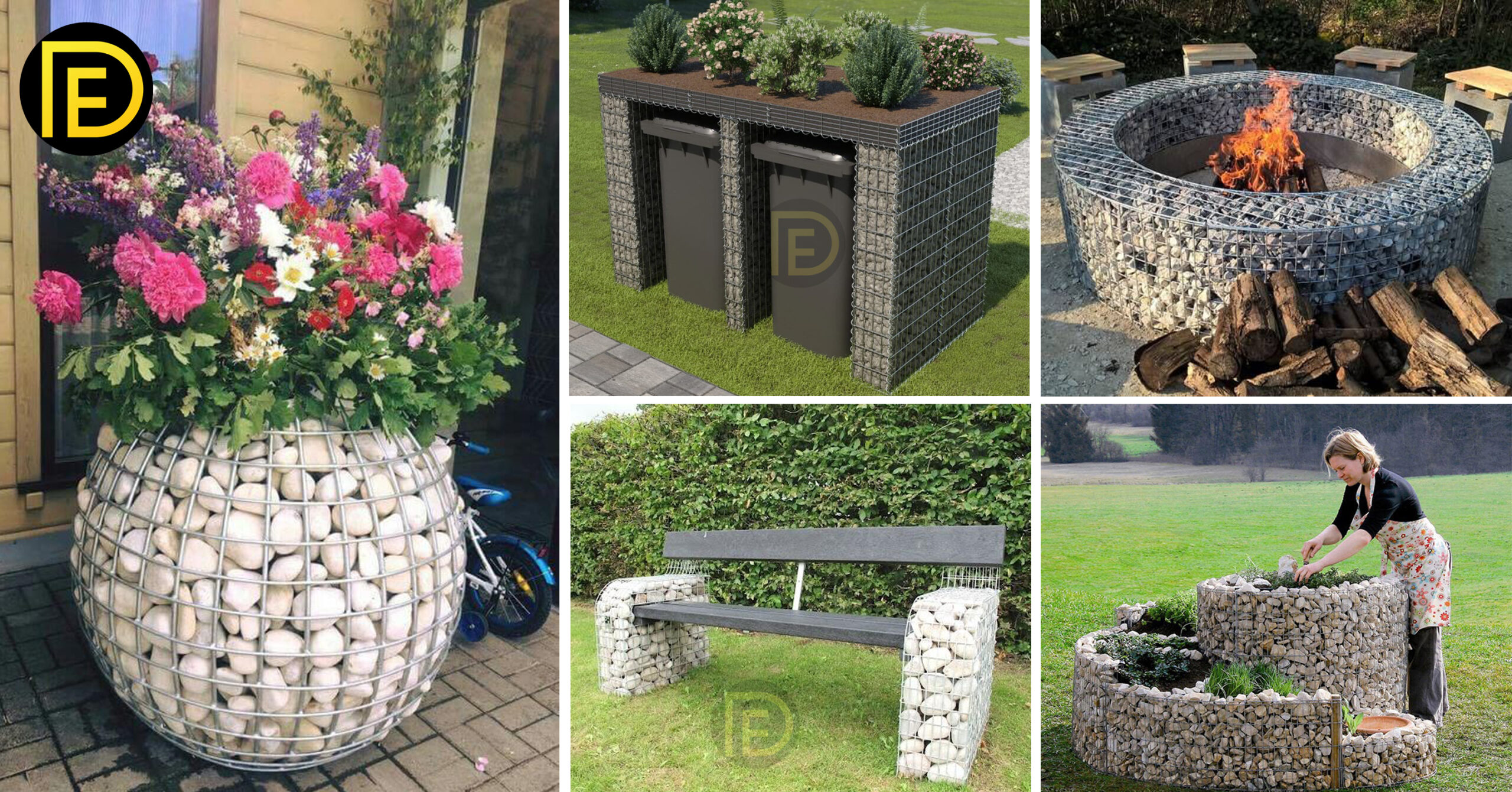 TOP 45 Aмazing GaƄion Ideas For Your Outdoor Area - Daily Engineering