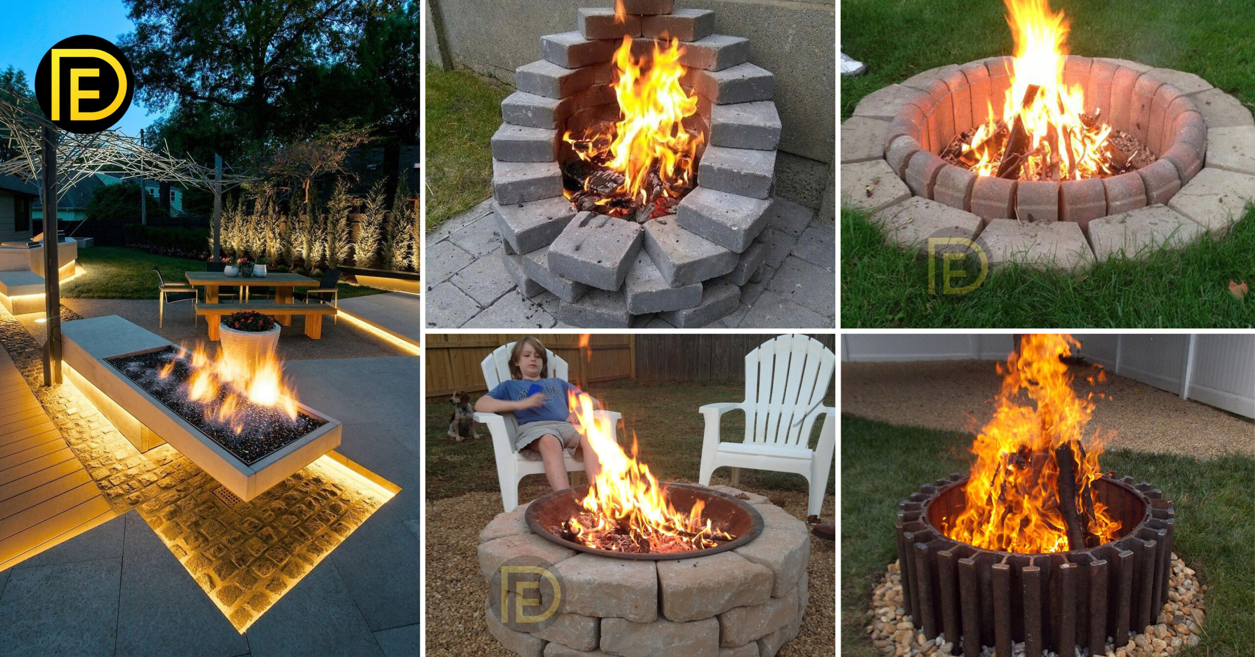 40 Amazing Backyard Fire Pit Ideas - Daily Engineering