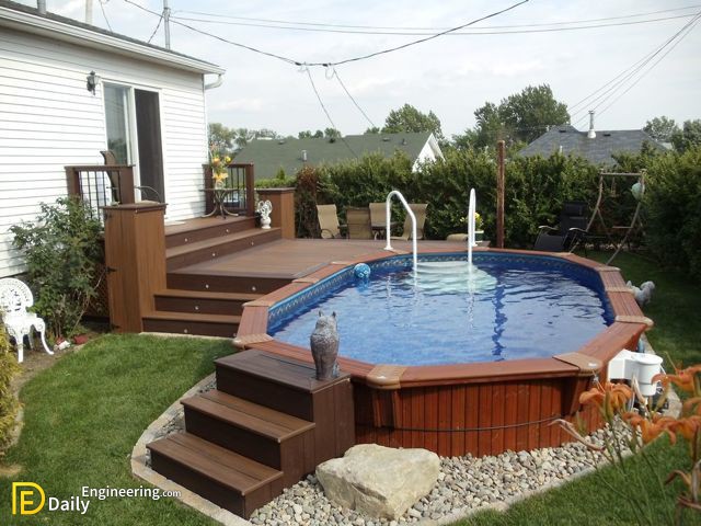 Small Pool Ideas For Your Backyard, Above Ground Pool Ideas For Small Spaces