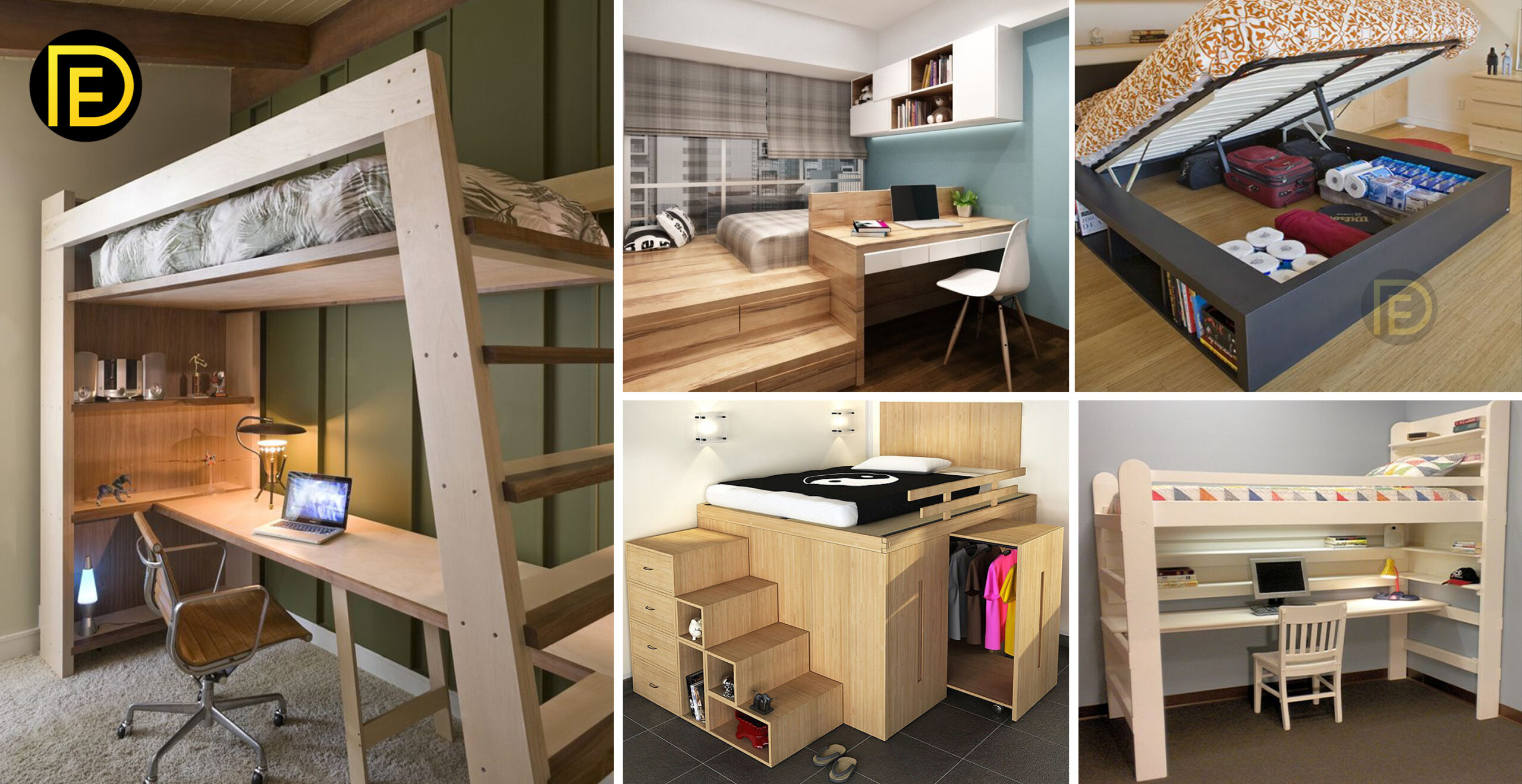 30 Space-Saving Beds Are Perfect For A Small Room