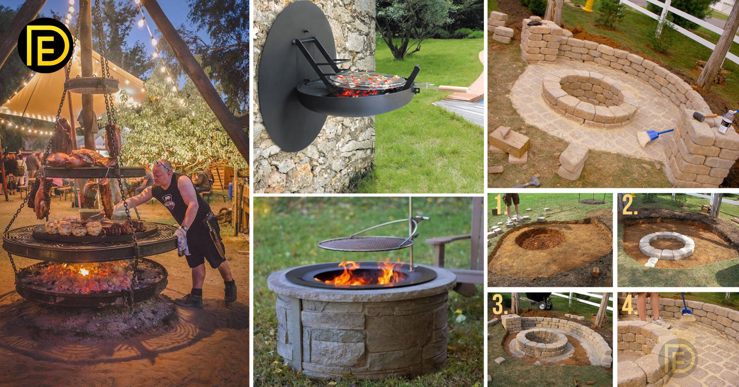 Awesome DIY Fire Pit Ideas For Your Yard