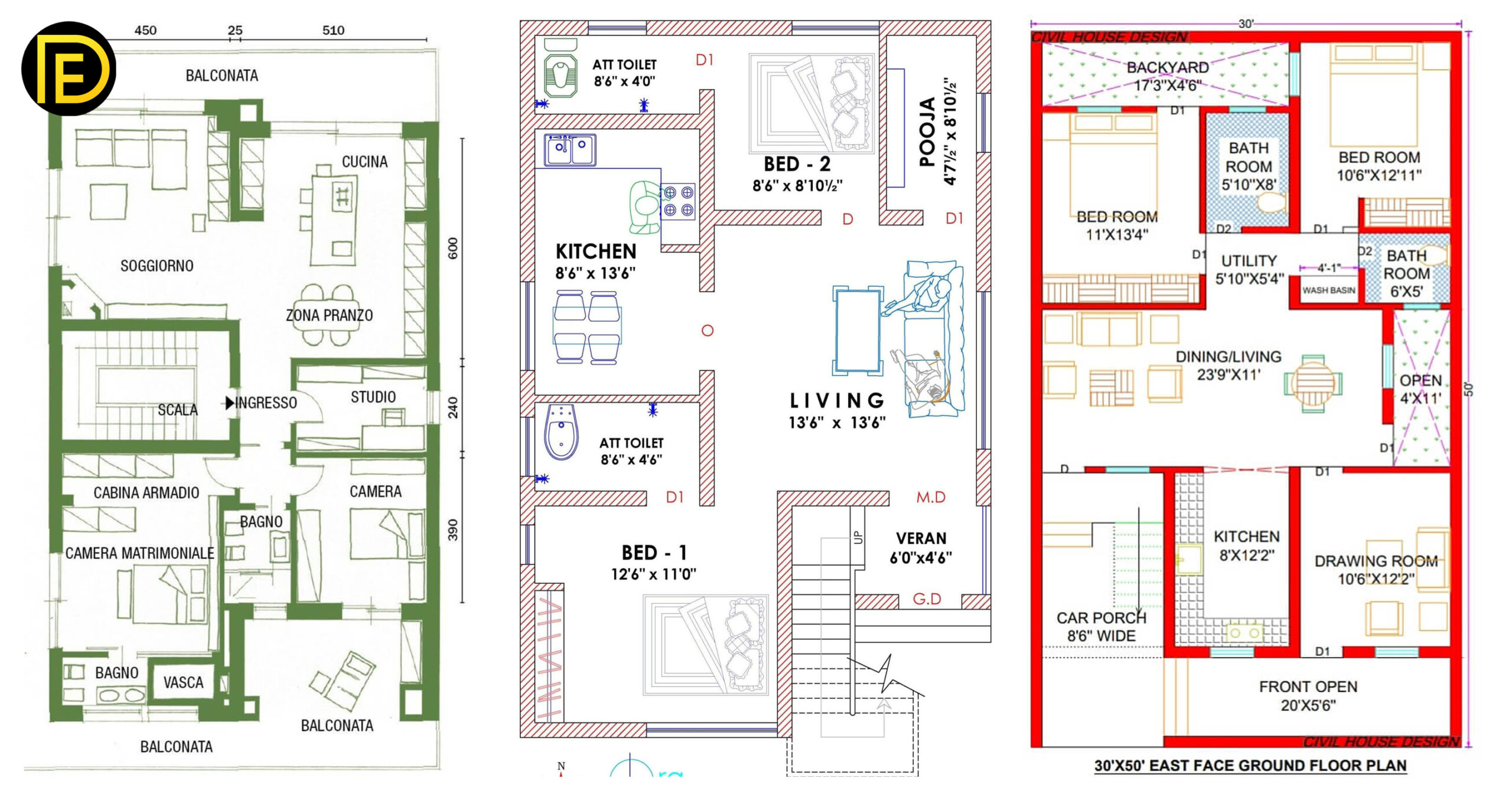 Amazing House Plans Ideas For Different Areas