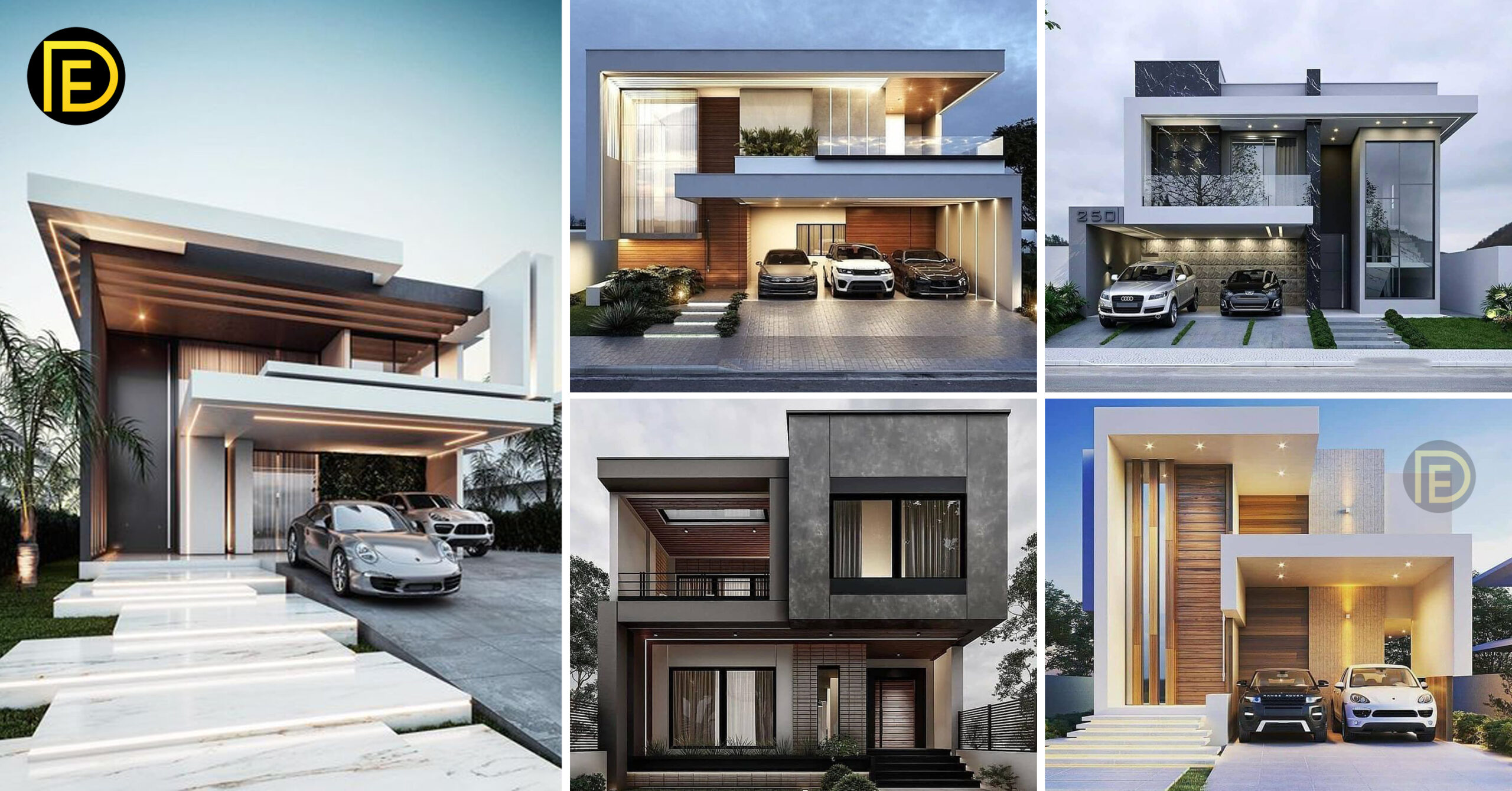 Modern Exterior House Design Concepts