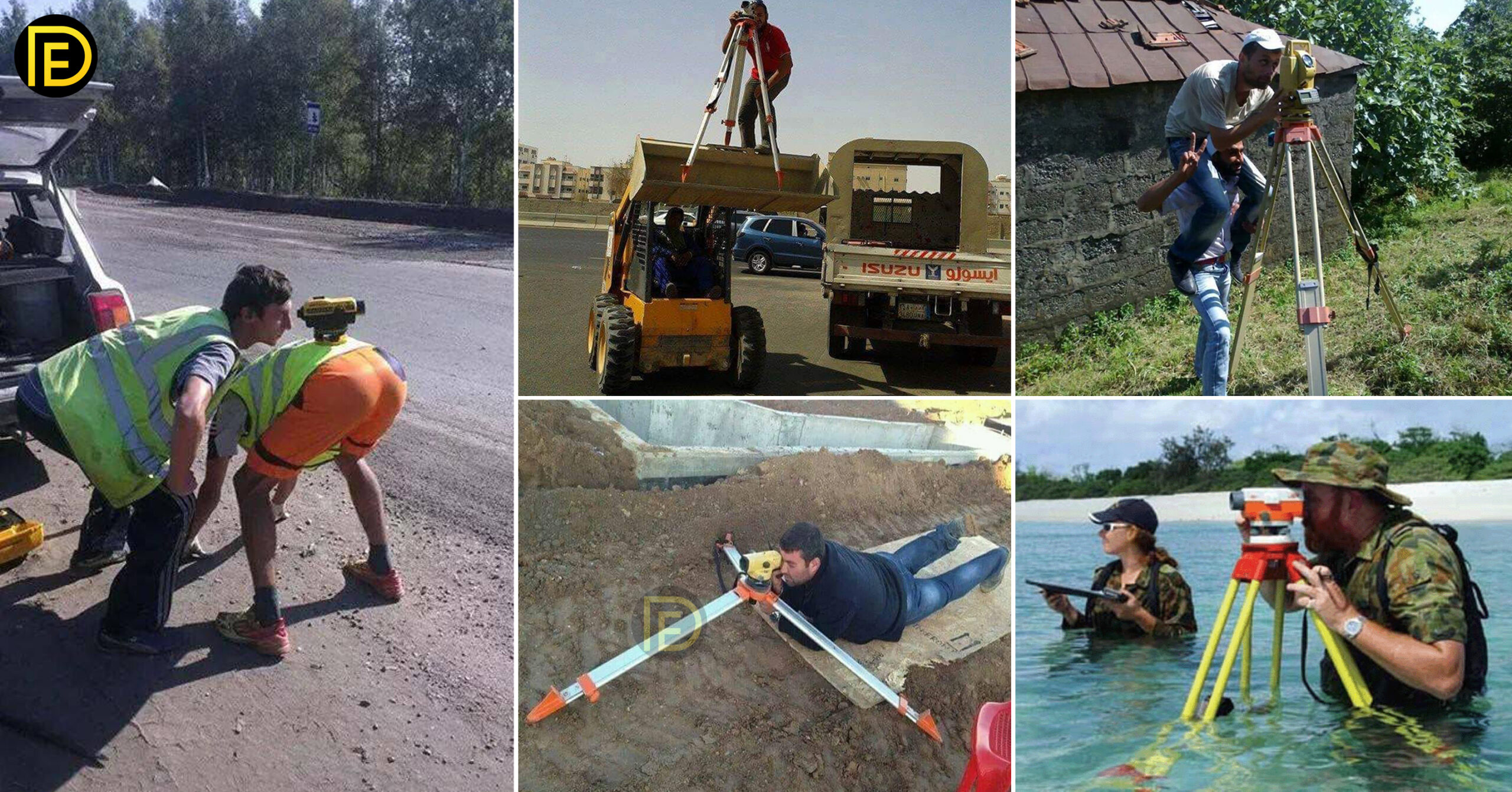 29 Interesting Surveying Setups