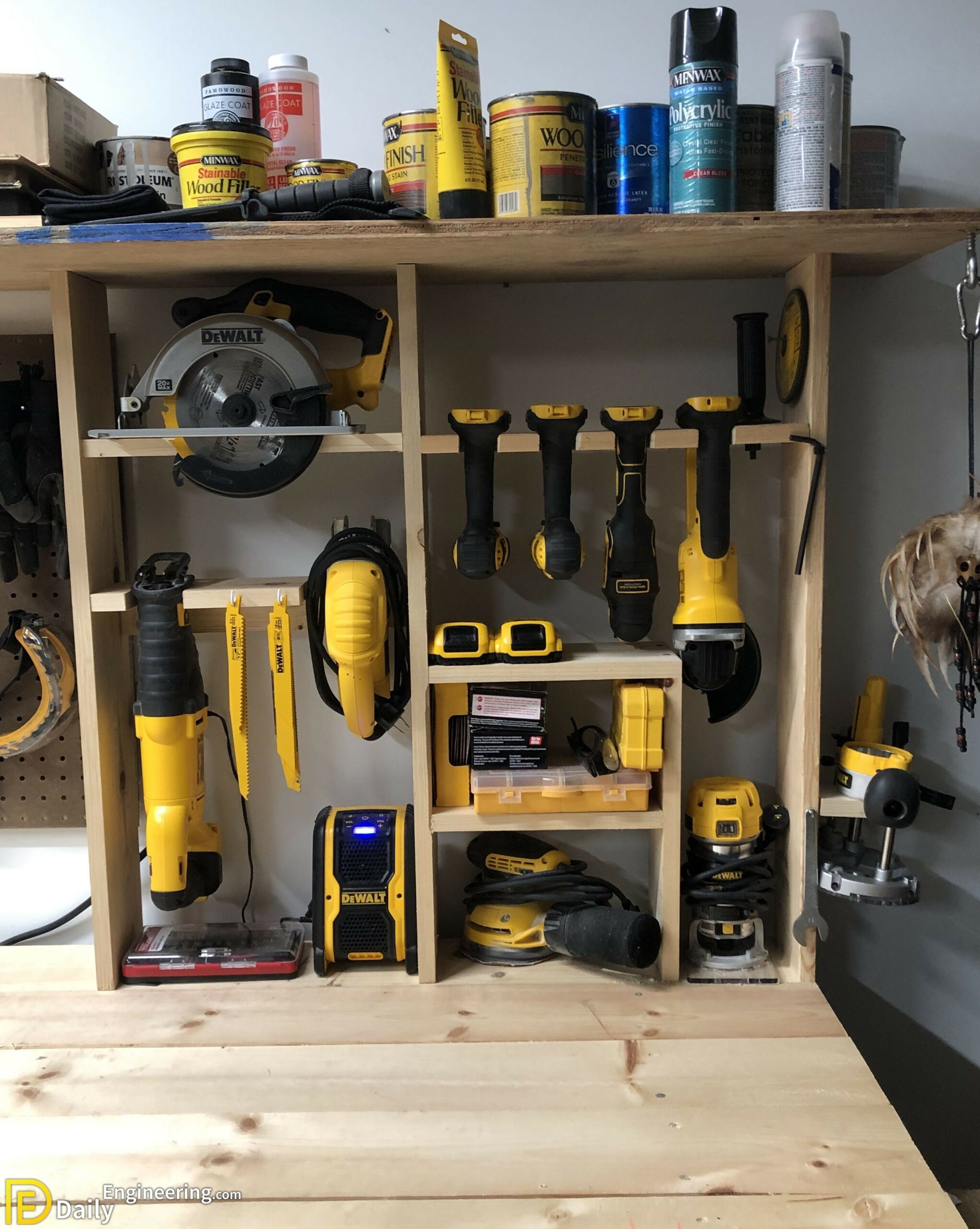 32+ Useful And Simple DIY Storage Ideas For Your Garage - Daily Engineering