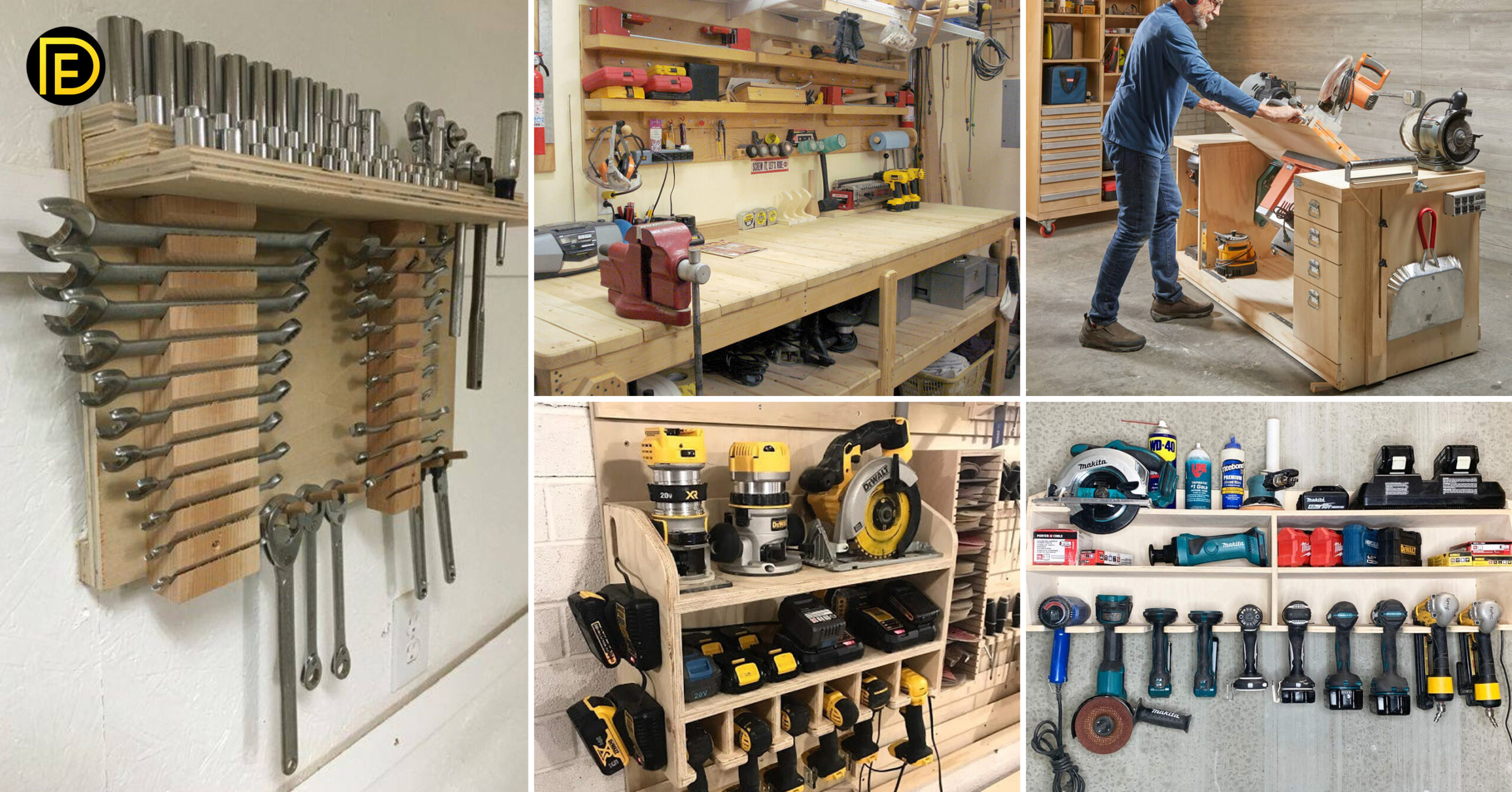 32+ Useful And Simple DIY Storage Ideas For Your Garage